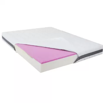 Saltea de pat Ortopedica , Hybrid, 17+3, Ioni de Argint, 90 x 200 imagine