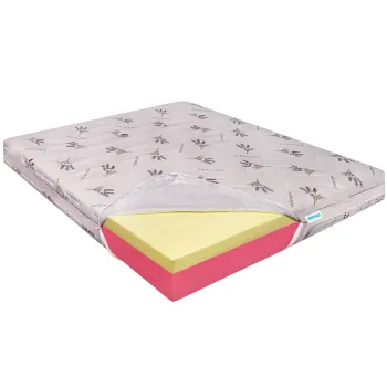 Saltea de pat Ortopedica Lavanda 4 Fit, Reversibila 2 in 1, 80 x 200 cm imagine