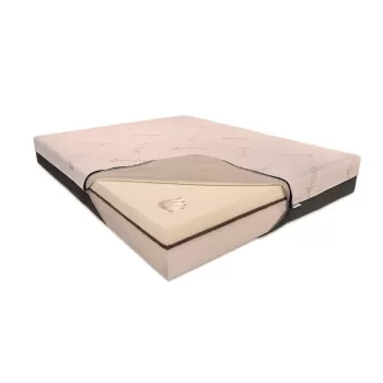 Saltea de Pat Ortopedica Memory 7 cm HD, Bio Cocos, Bio Bambus, 14+2+7, 200x220 imagine