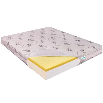 Saltea de pat Ortopedica, Memory HD 17+5+1, Lavanda Strong, 140x190 imagine
