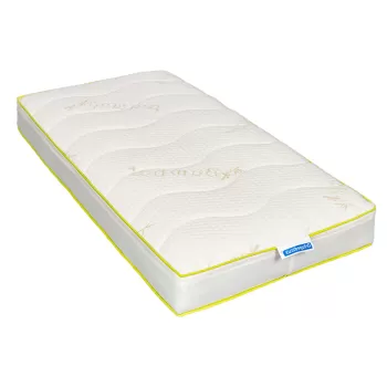Saltea de pat Ortopedica pentru copii, 70x140 - Arcuri Pocket, Bio Cocos, Bio Bambus, Zen Baby imagine