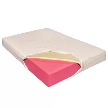 Saltea de pat Ortopedica Reversibila, Bio Bambus Medical Strong, 90x200 imagine