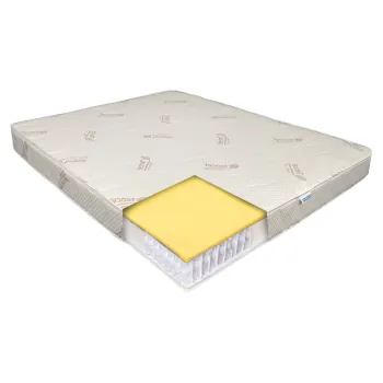 Saltea de Pat Ortopedica, Tencel Air Hybrid 3+12+3, Doua Fete, 200x220 imagine