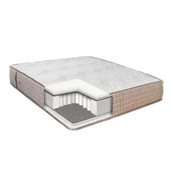 Saltea de pat Super Ortopedica, arcuri individuale pocket, 160x190 - 27 cm, Ergomed Plus imagine