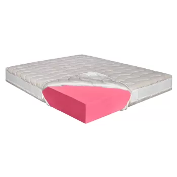 Saltea de pat Super Ortopedica, Bio Bambus, Top Line, 26 cm, fara arcuri, 140x200 imagine