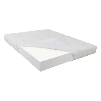 Saltea de pat Super Ortopedica, doua fete, Aloe Vera, 100 x 190 imagine