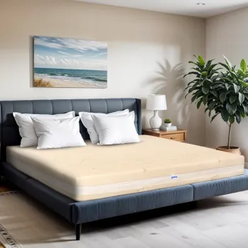 Saltea pat Ortopedica, Arcuri Pocket, 90x200 - Bio Bumbac Air, Memory HD, 5+12+6+3, Hotel Range imagine