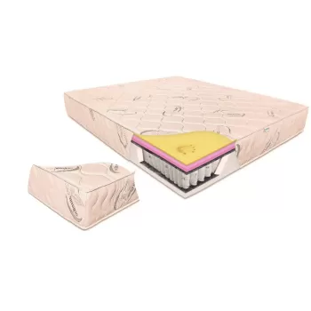 Saltea pat Ortopedica, Bio Bumbac Air, Memory HD, Hotel Range 5+12+5+2, 200x200 imagine