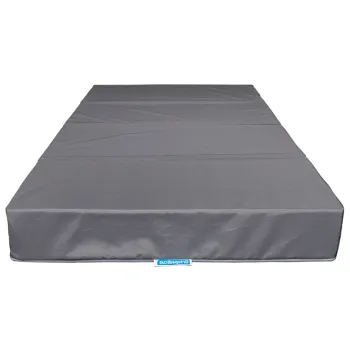 Saltea pliabila cu husa impermeabila, 80x190- Fold & Go imagine