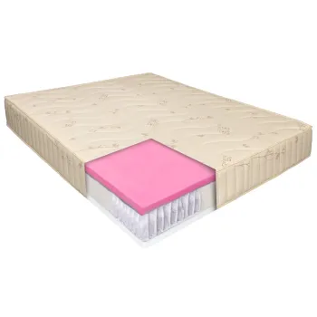 Saltea Super Ortopedica, Bio Bumbac Air XXL, Reversibila, Hotel Range 5+14+5, 180x190 imagine