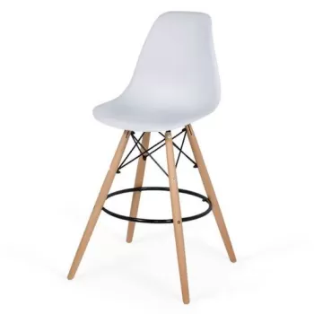 Scaun de bar ABS 139 alb imagine