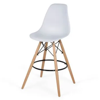 Scaun de bar ABS 139 alb imagine