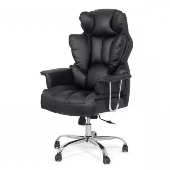 Scaun de birou directorial OFF 413 negru imagine