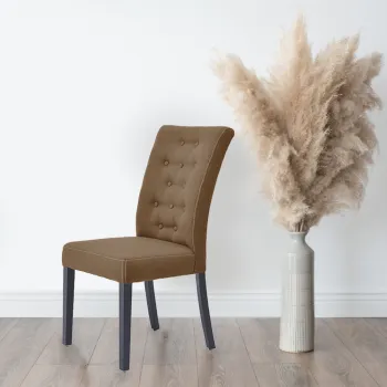 Scaun Dining, din lemn masiv, Calypso imagine