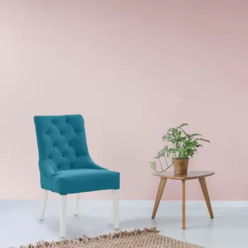 Scaun Dining, din lemn masiv, Logan imagine