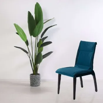 Scaun Dining, din lemn masiv, Vidar imagine