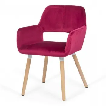 Scaune de bucatarie BUC 280 visiniu imagine