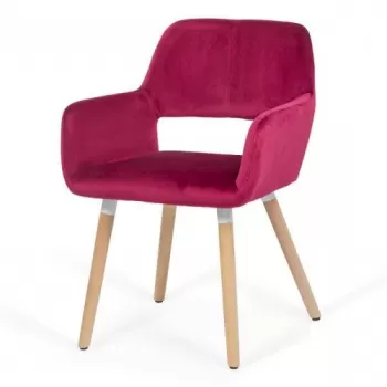 Scaune de bucatarie BUC 280 visiniu imagine