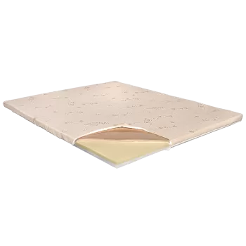 Topper Saltea Memory 3+3 Bio Bumbac, 160 x 200 cm imagine