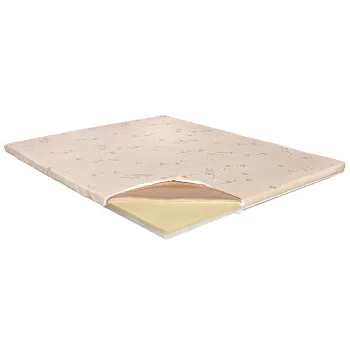 Topper Saltea Memory 3+3 Bio Bumbac, 190 x 200 cm imagine