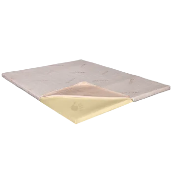 Topper Saltea Memory 5 cm Tencel, 100 x 190 cm imagine