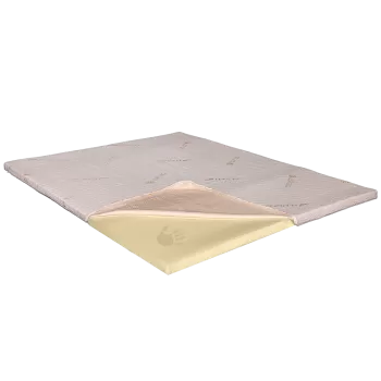 Topper Saltea Memory 5 cm Tencel, 90 x 190 cm imagine