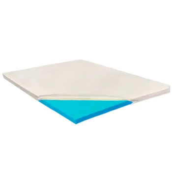 Topper Saltea Ortopedic, 150x190 - 7 cm, Aloe Vera Ergomed imagine