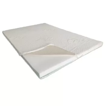 Topper Saltea Super Ortopedic, 6.5 cm, Bio Bumbac, 150 x 190 cm imagine
