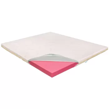 Topper Saltea Super Ortopedic Air 7 cm, Bio Bumbac Cooler, 150x190 cm imagine