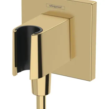 Accesoriu Hansgrohe FixFit E cu agatatoare de dus gold optic lustruit imagine