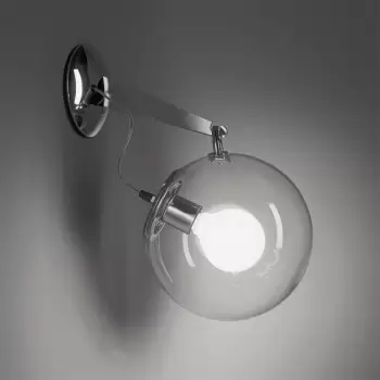 Aplica Artemide Miconos design Ernesto Gismondi transparent imagine
