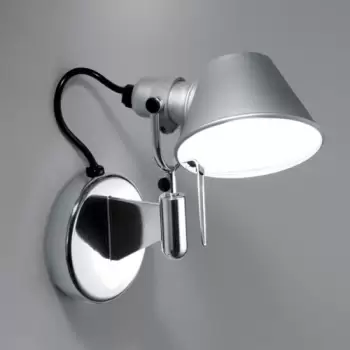 Aplica Artemide Tolomeo Micro Faretto design Michele De Lucchi Giancarlo Fassina LED 8W aluminiu imagine