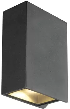 Aplica exterior SLV Quad 2 XL LED 8W IP44 antracit imagine