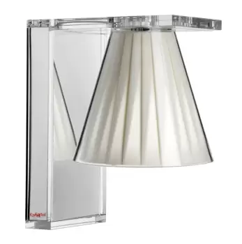 Aplica Kartell Light Air design Eugeni Quitllet 21x14x17cm bej imagine