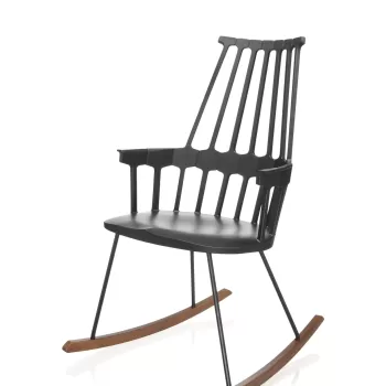 Balansoar Kartell Comback design Patricia Urquiola negru imagine