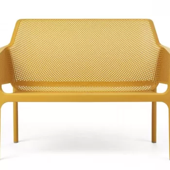 Banca exterior Nardi Net 116x70cm h 86cm mustar imagine