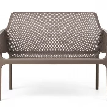 Banca exterior Nardi Net 116x70cm h 86cm taupe imagine