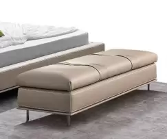 Banca Gamma Dandy McQueen Night 162x51cm piele Danka F777 HandMade in Italy imagine