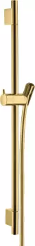Bara de dus Hansgrohe Unica S Puro 65cm cu furtun 160cm gold optic lustruit imagine