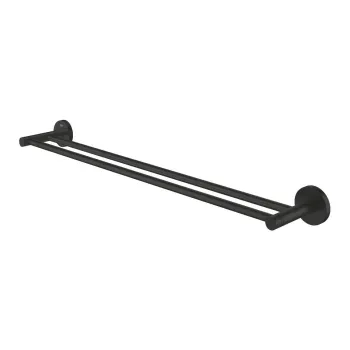 Bara dubla port-prosop Grohe Essentials 65cm matte black imagine