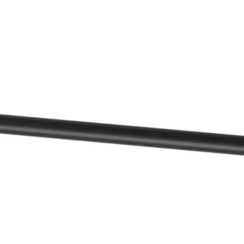 Bara port prosop Decor Walther Club HTE40 40cm negru mat-crom imagine