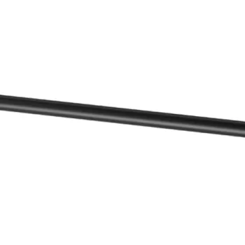 Bara port prosop Decor Walther Club HTE80 80cm negru mat-crom imagine