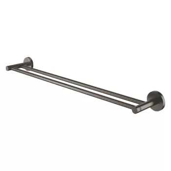 Bara portprosop dubla Grohe Essentials 60cm brushed hard graphite imagine