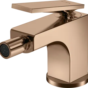 Baterie bideu Axor Citterio ventil pop-up red-gold imagine
