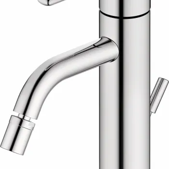 Baterie bideu Duravit Balcoon  ventil pop-up  crom imagine