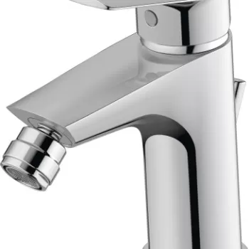 Baterie bideu Duravit No.1 ventil pop-up crom imagine