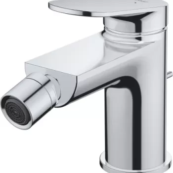 Baterie bideu Duravit Wave ventil pop-up crom imagine