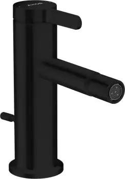 Baterie bideu Hansgrohe Axor ONE ventil pop-up negru mat imagine