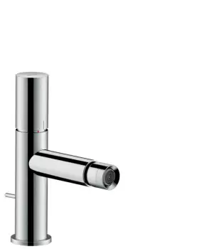 Baterie bideu Hansgrohe Axor Uno levier scurt ventil pop-up imagine