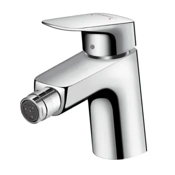 Baterie bideu Hansgrohe Logis 70 cu ventil tip Pop-up inclus imagine